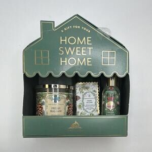 Bath & Body Works White Barn Fresh Balsam Candle Soap Spray